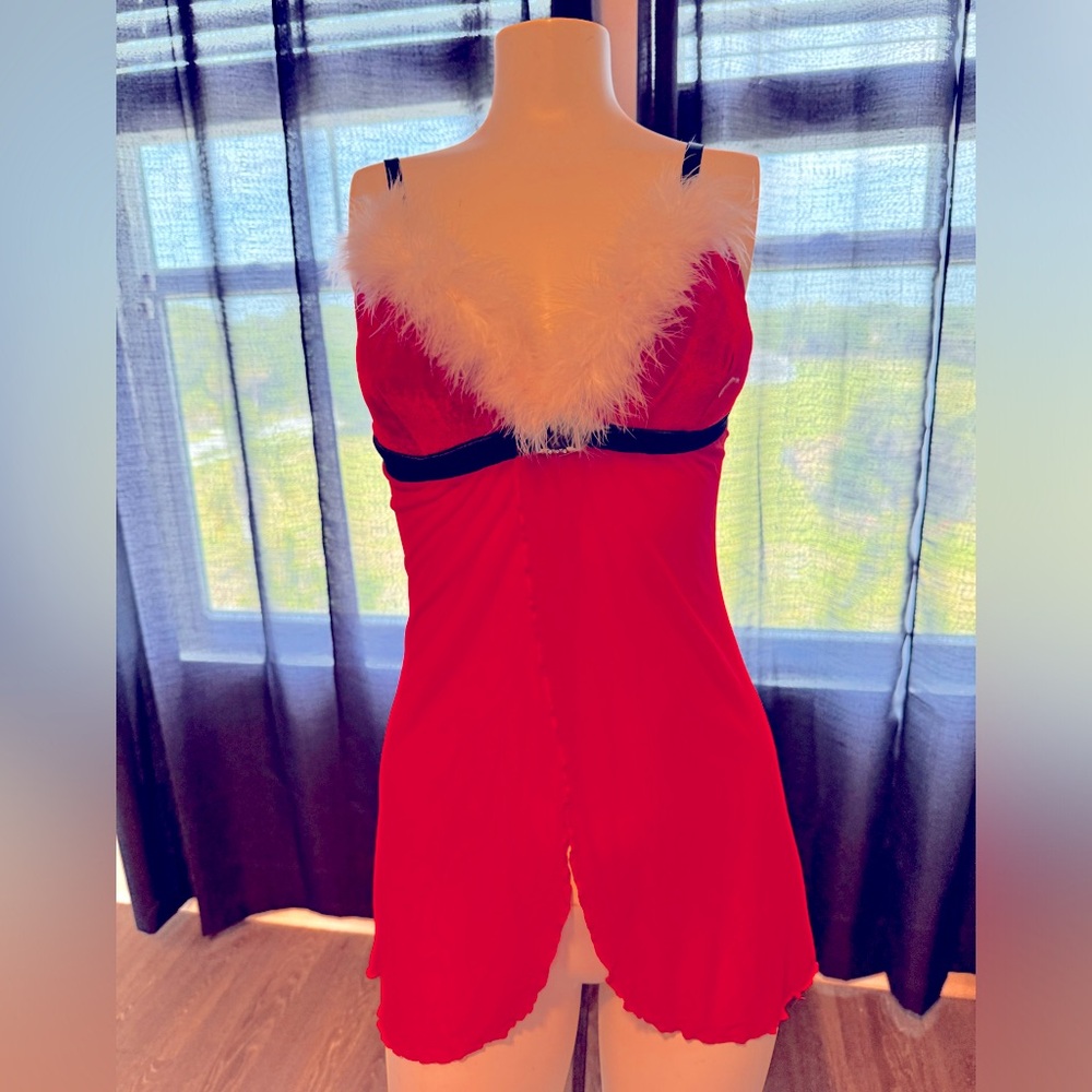 Sexy Mrs. Claus theme lingerie